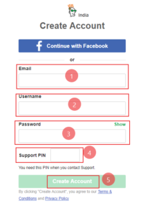 how to create godaddy account