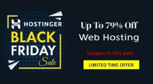 hostinger black friday sale